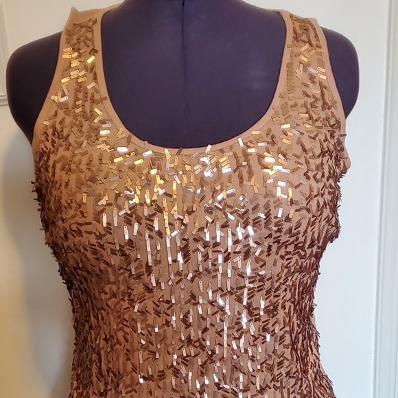 Sequin Tank Top - Picture 1 of 5